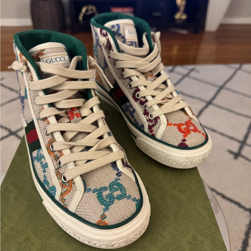 Gucci Multicolor High-Top Sneakers